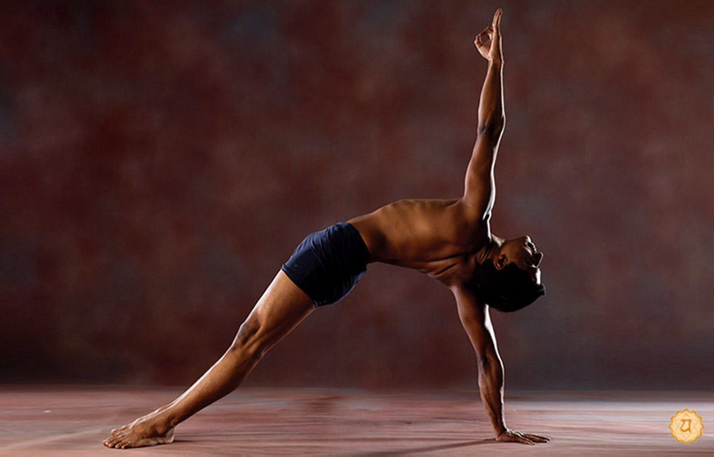 Single Arm Intense Front Body Stretch Pose